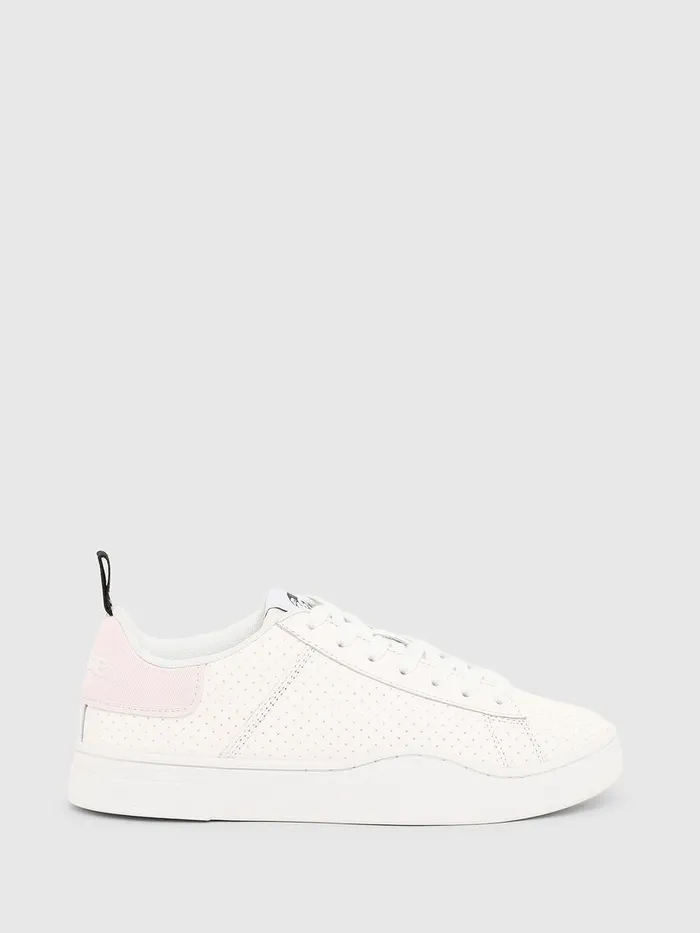 Diesel Sneakers Womens SCLEVER LOW LACE W WhitePink On Sale