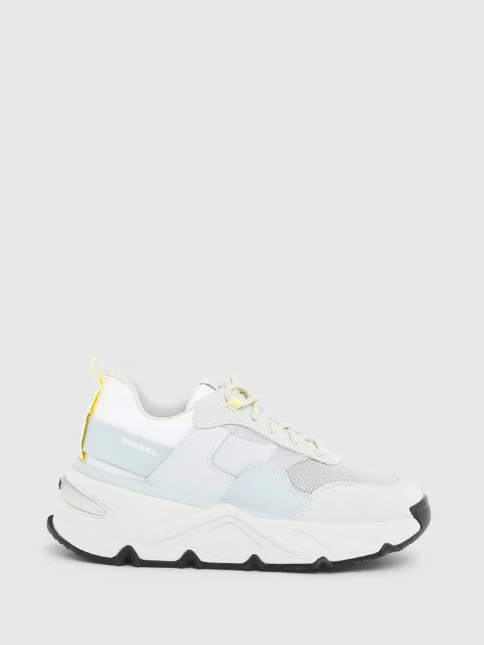 Diesel Sneakers Womens SHERBY LOW WhiteBlue Cheap On Sale