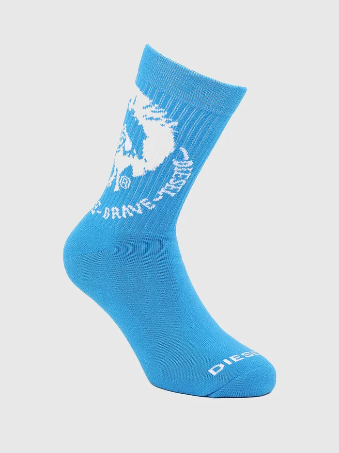 Diesel Socks Mens SKMRAY Azure Popular