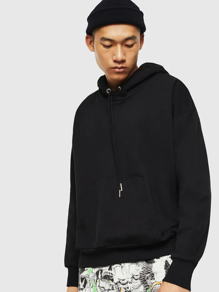 Diesel Sweaters Mens SALBYCOPYJ1 Black Gift for Friend