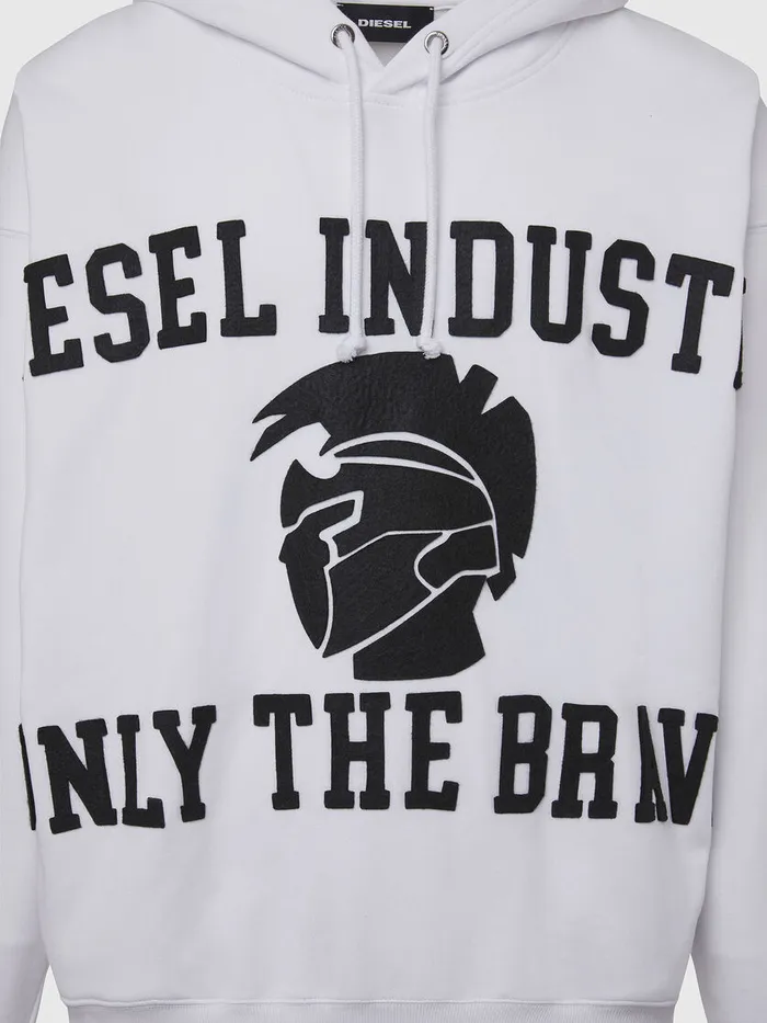 Diesel Sweaters Mens SALBYX1 White On Sale
