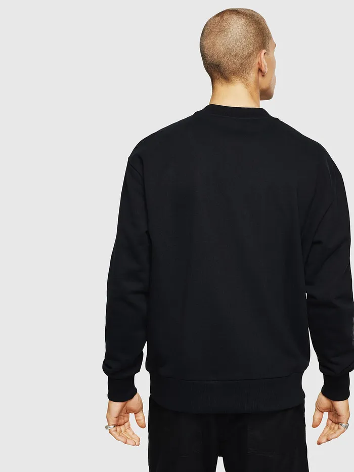 Diesel Sweaters Mens SBAYCOPY Black For Sale