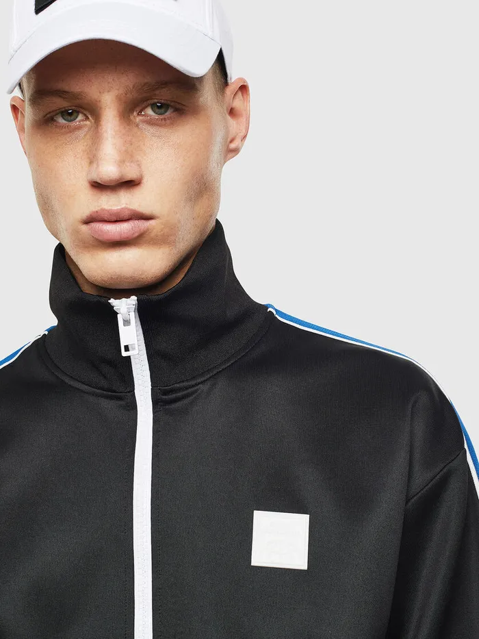 Diesel Sweaters Mens SCORTESS BlackBlue For Sale