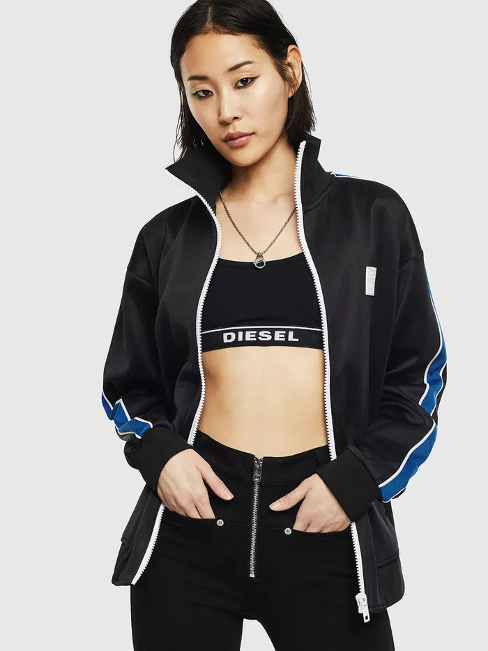 Diesel Sweaters Mens SCORTESS BlackBlue For Sale