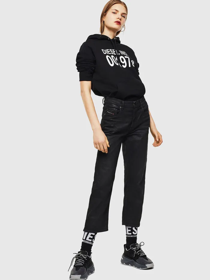 Diesel Sweaters Mens SGIRKHOOD Black On Sale
