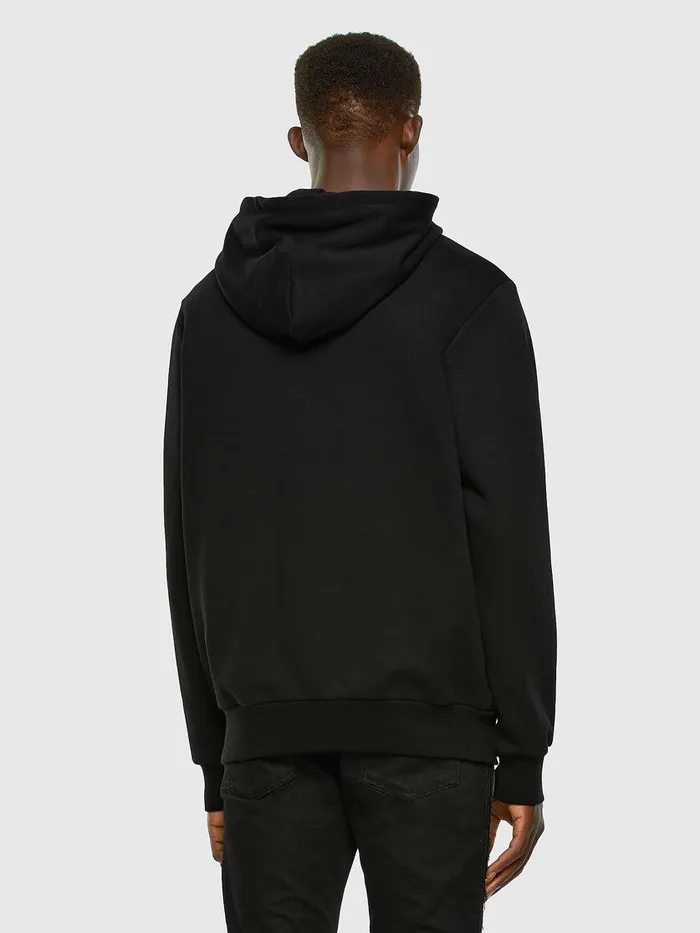 Diesel Sweaters Mens SGIRKHOODCUTY Black Near Me
