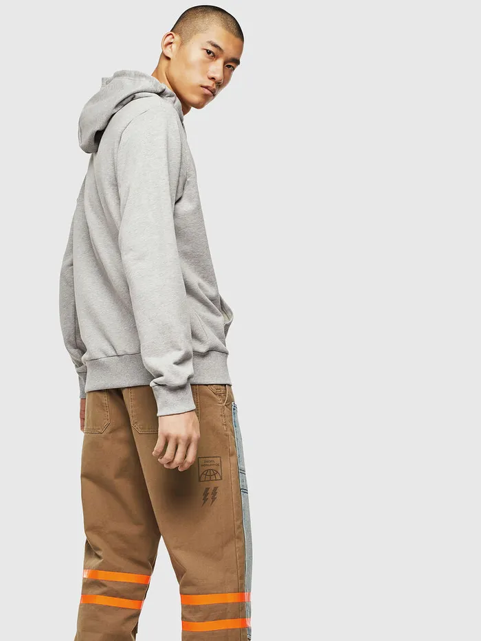 Diesel Sweaters Mens SGIRKHOOD Grey Gift Ideas