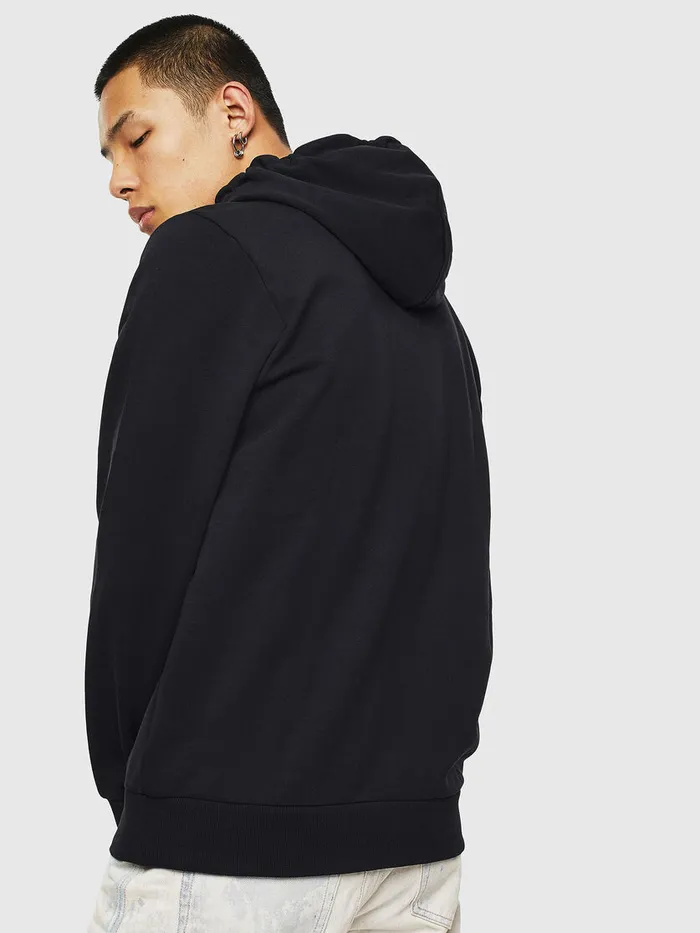 Diesel Sweaters Mens SGIRKHOODS1 Black Popular