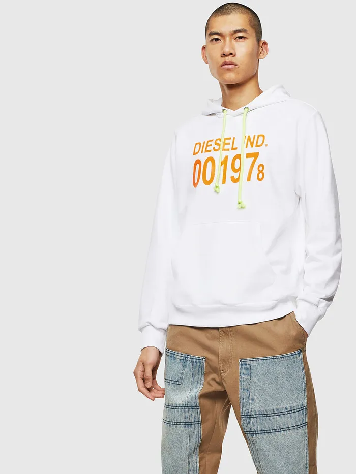 Diesel Sweaters Mens SGIRKHOOD White Gift Ideas