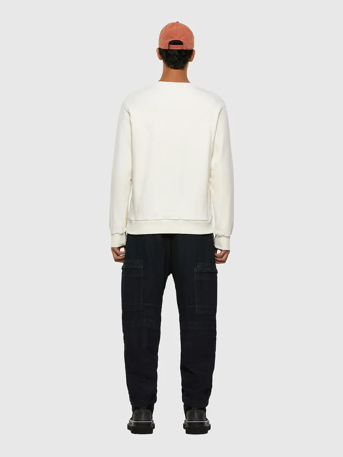 Diesel Sweaters Mens SGIRKMOHI White Near Me