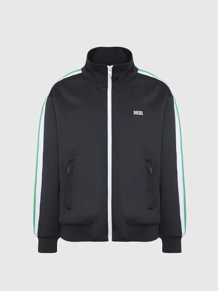 Diesel Sweaters Mens SKRAIM Black For Sale