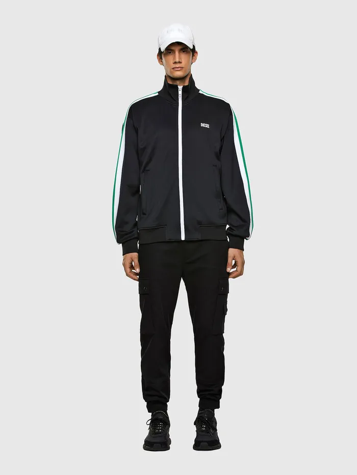 Diesel Sweaters Mens SKRAIM Black For Sale