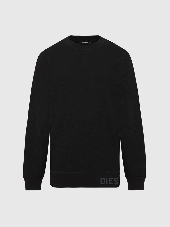 Diesel Sweaters Mens SPEWTER Black Casaul