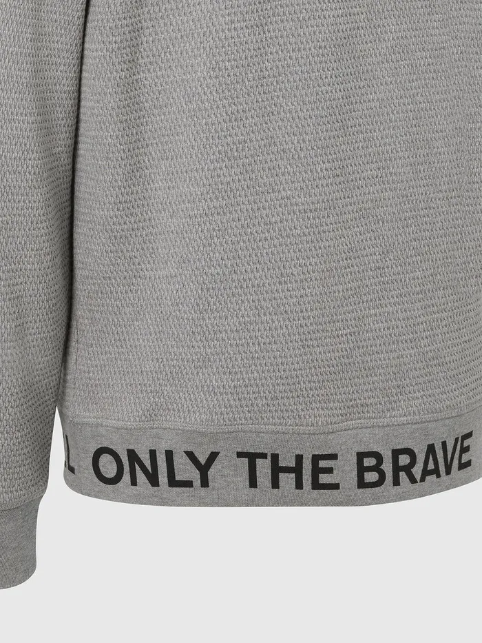 Diesel Sweaters Mens SPEWTER Grey Gift for Friend