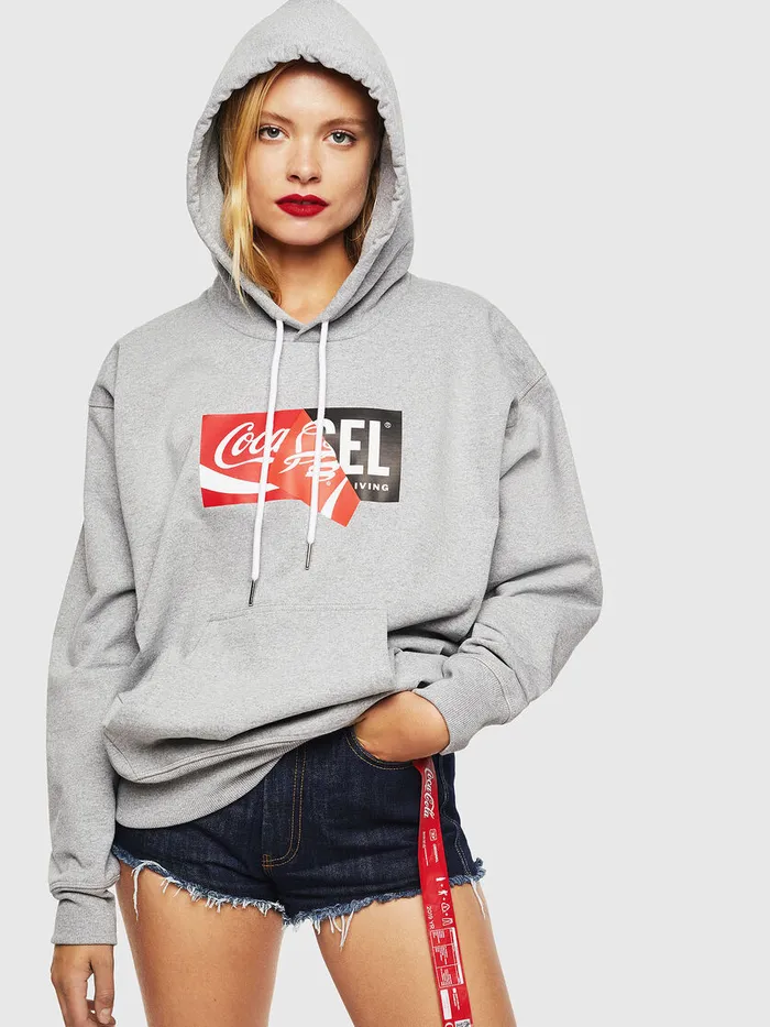 Diesel Sweaters Womens CCSALBYCOLA Grey Gift 4 You