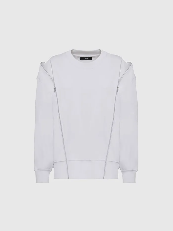 Diesel Sweaters Womens FGEORGIA White Casaul