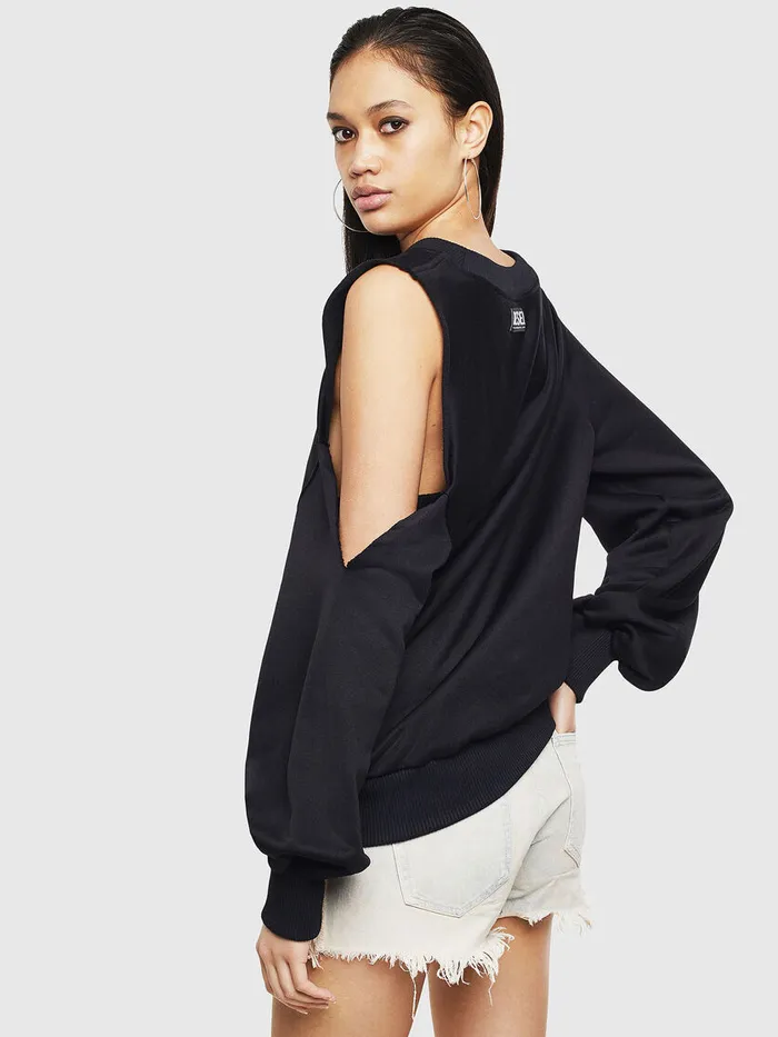 Diesel Sweaters Womens FINVERT Black Near Me
