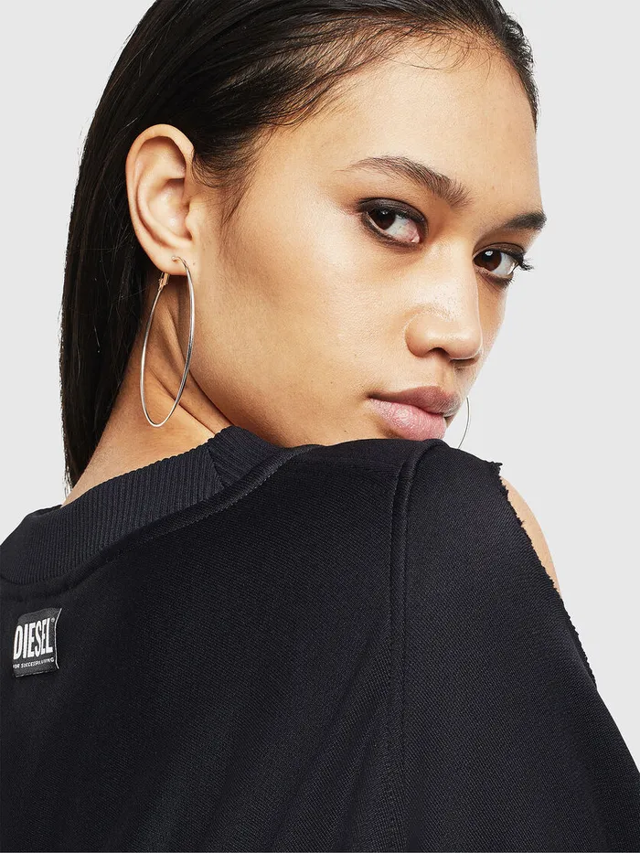Diesel Sweaters Womens FINVERT Black Near Me