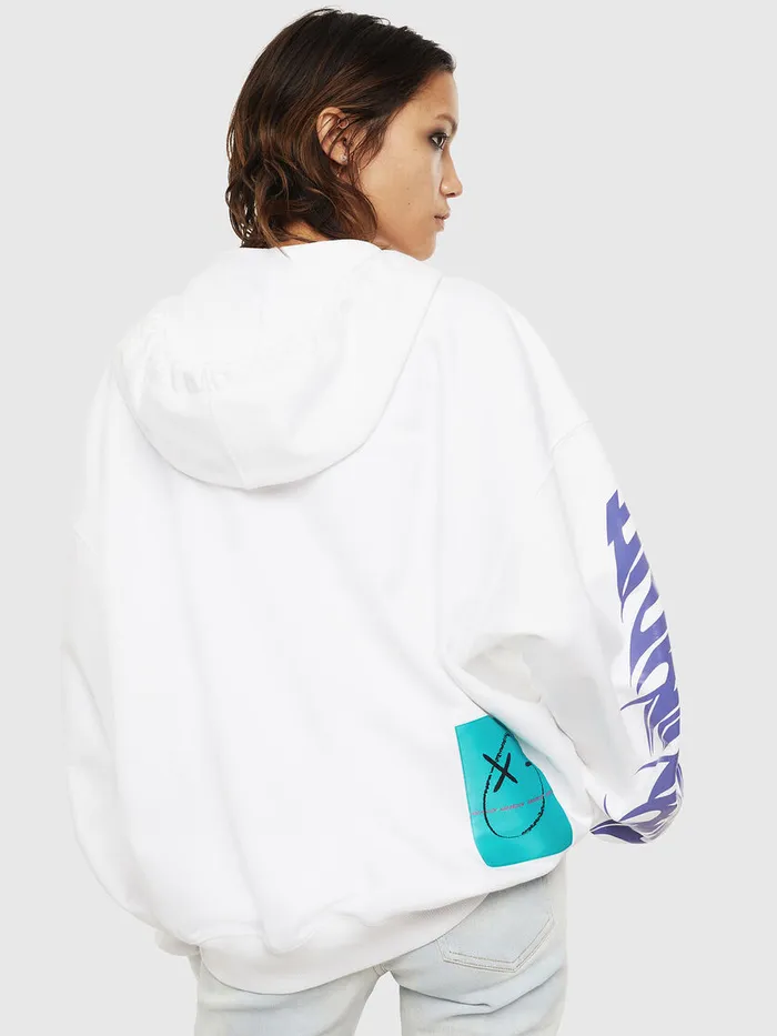 Diesel Sweaters Womens FKREEN White Popular