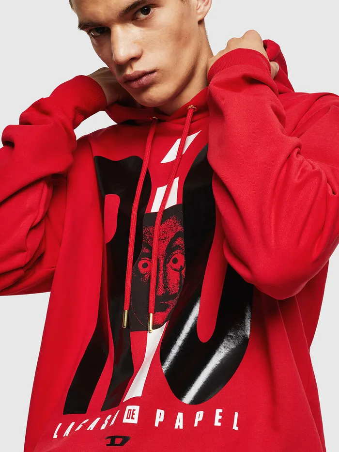 Diesel Sweaters Womens LCPSALBYRIO Red On Sale