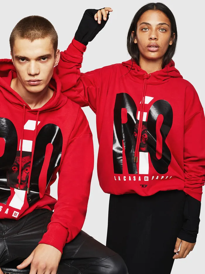 Diesel Sweaters Womens LCPSALBYRIO Red On Sale