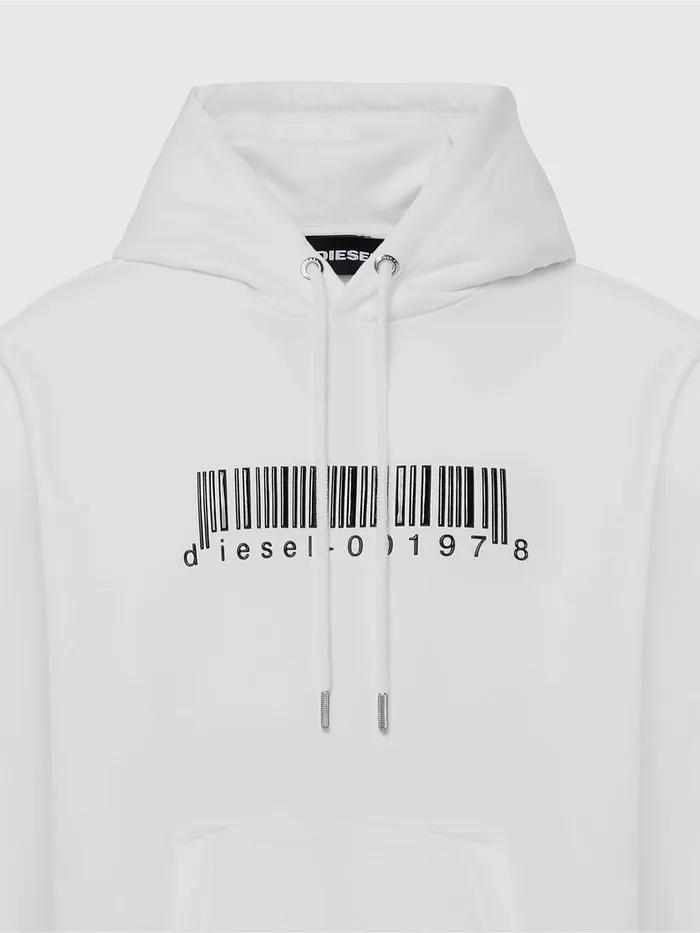 Diesel Sweaters Womens SGIRKHOODX2 White Cheap On Sale