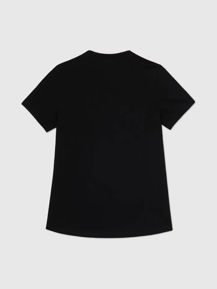 Diesel Tshirts and Tops Womens BFOWTSILYP Black On Sale