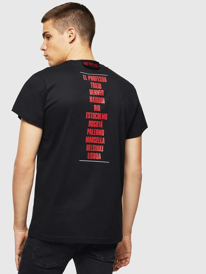 Diesel Tshirts and Tops Womens LCPTDIEGOCASA Black On Sale