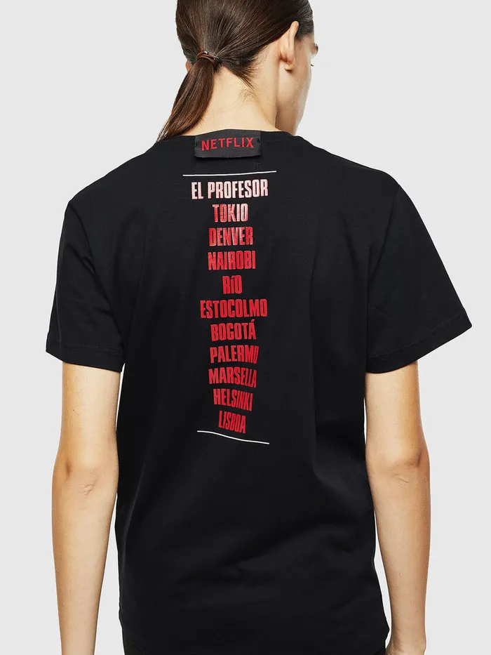 Diesel Tshirts and Tops Womens LCPTDIEGOCASA Black On Sale