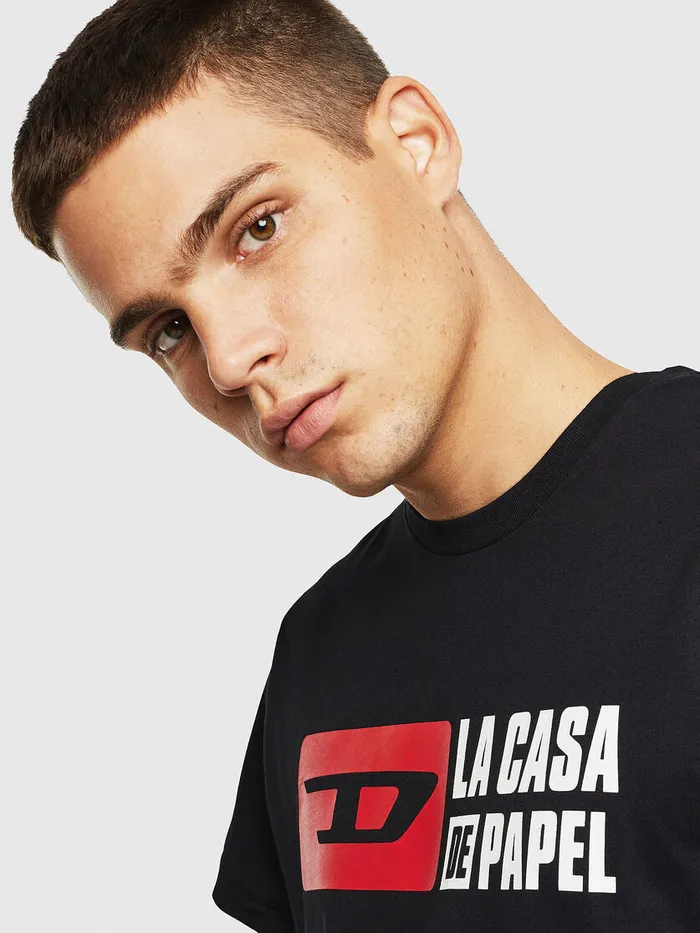 Diesel Tshirts and Tops Womens LCPTDIEGOCASA Black On Sale