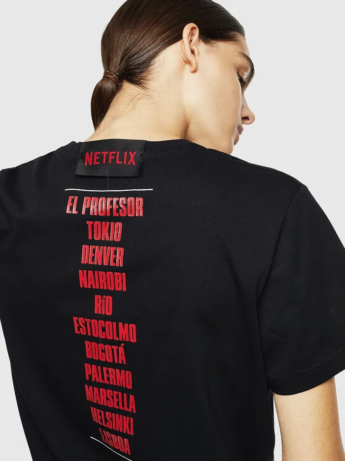 Diesel Tshirts and Tops Womens LCPTDIEGOCASA Black On Sale