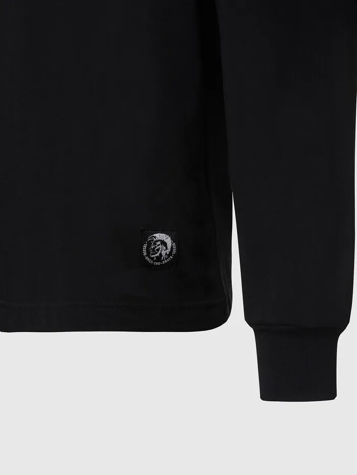 Diesel Tshirts and Tops Womens TJUSTLSMOHI Black Gift 4 You