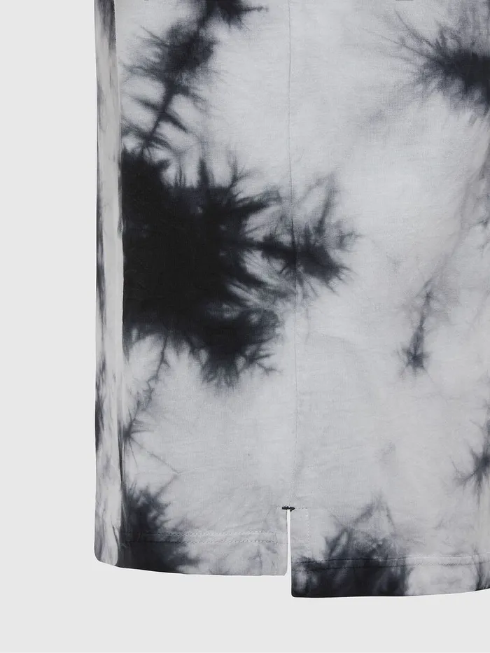 Diesel Tshirts and Tops Womens TJUSTSLITSX86 BlackWhite For Sale
