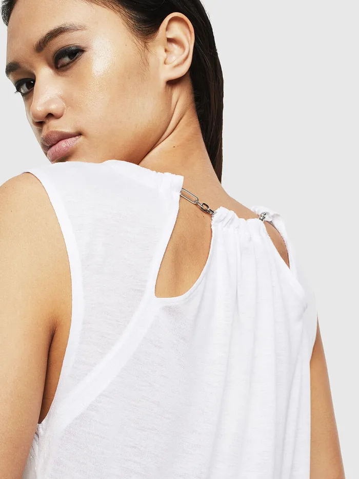 Diesel Tshirts and Tops Womens TKAENA White Casaul