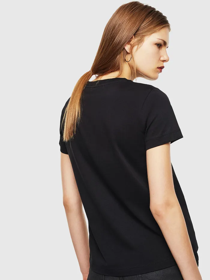 Diesel Tshirts and Tops Womens TSILYCOPY Black Popular