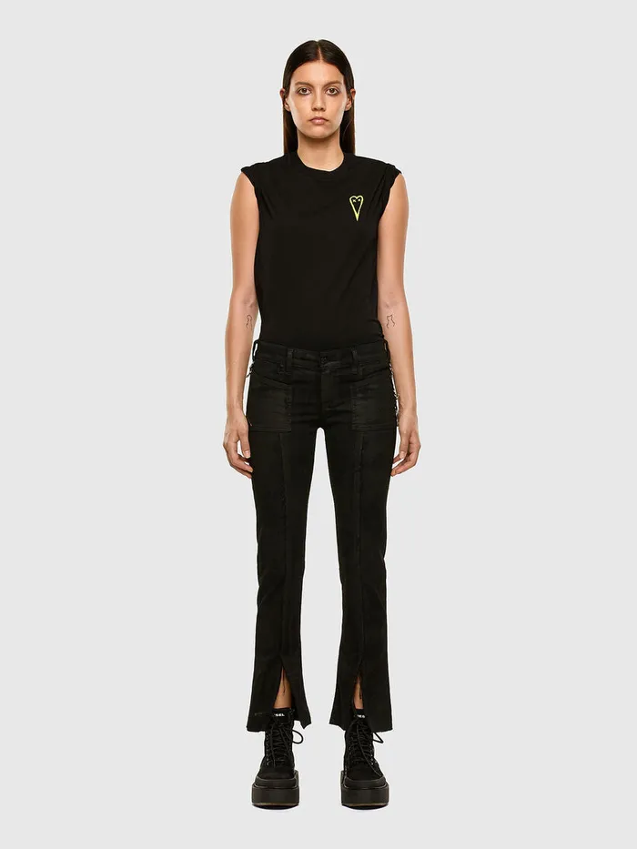 Diesel Tshirts and Tops Womens TSILYE50 Black Online