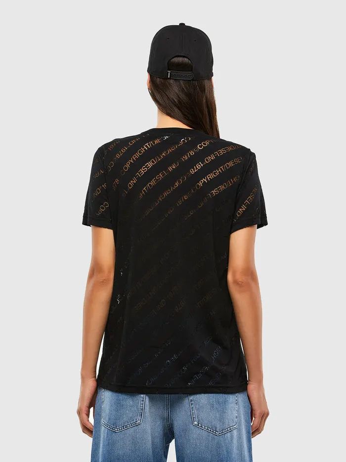 Diesel Tshirts and Tops Womens TSILYV22 Black Near Me