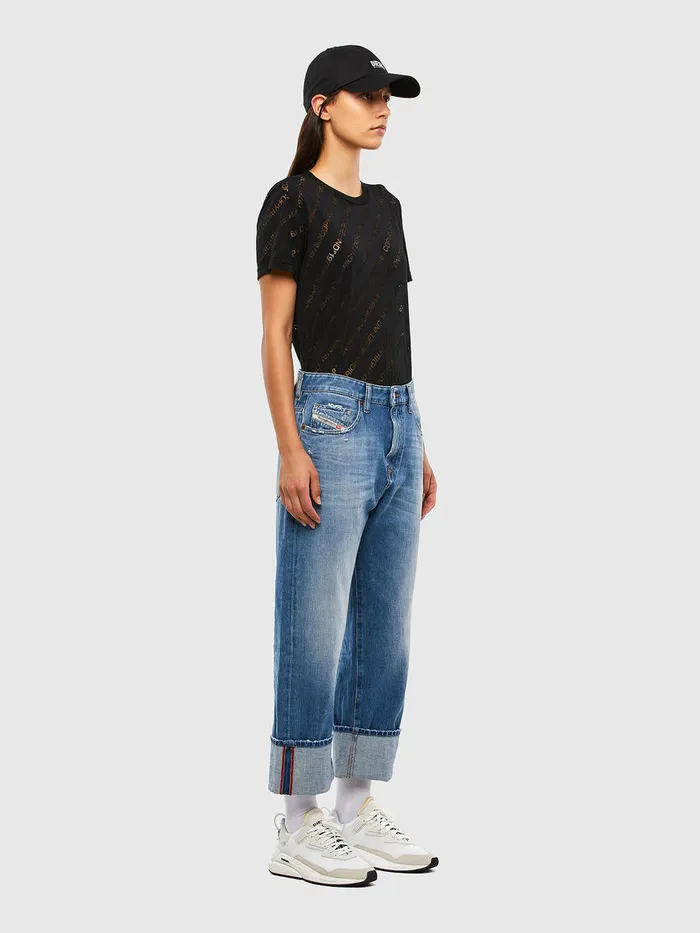 Diesel Tshirts and Tops Womens TSILYV22 Black Near Me