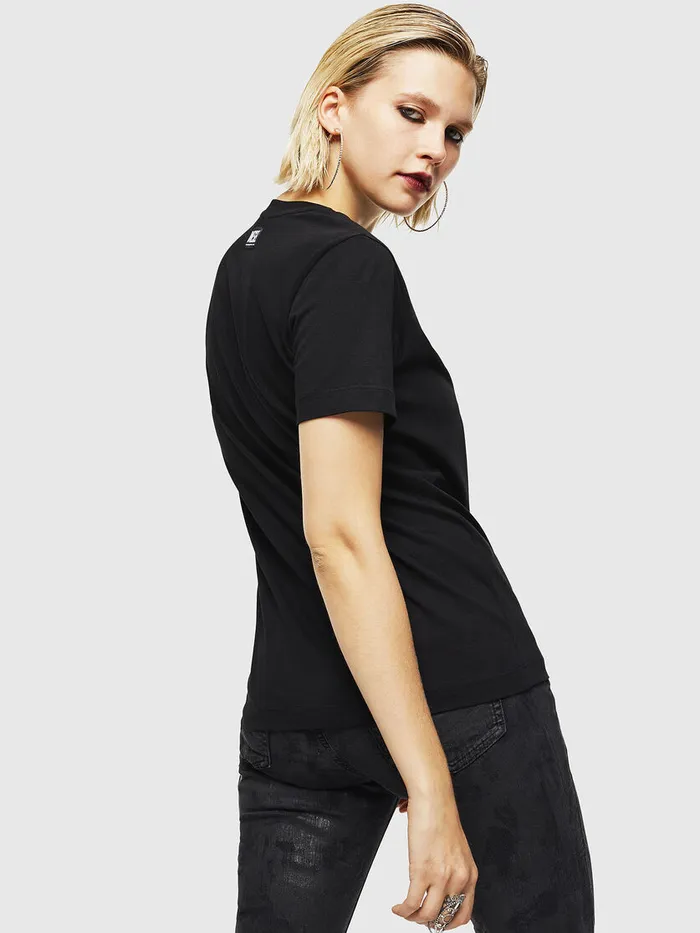 Diesel Tshirts and Tops Womens TSILYYB Black Near Me