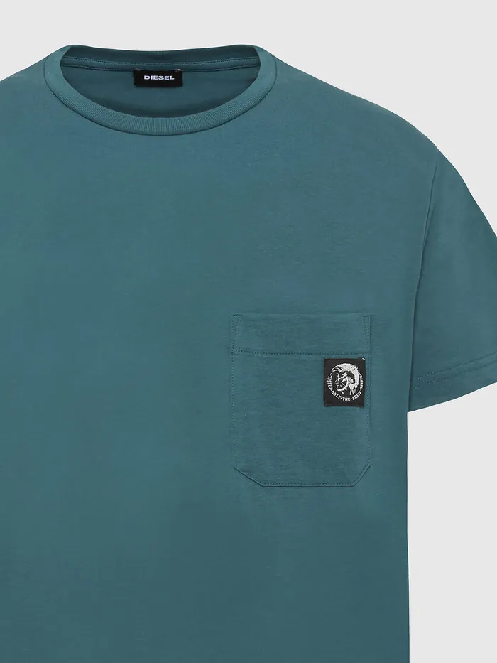 Diesel Tshirts and Tops Womens TWORKYMOHI Water Green For Sale