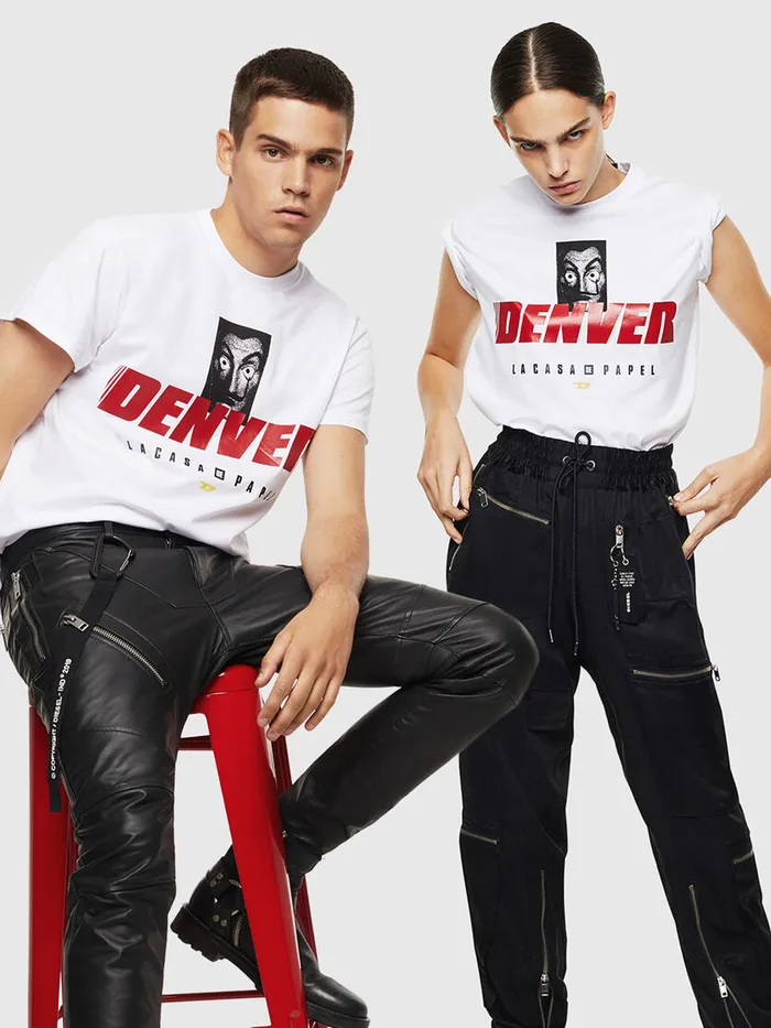 Diesel Tshirts Mens LCPTDIEGODENVER White Gift 4 You