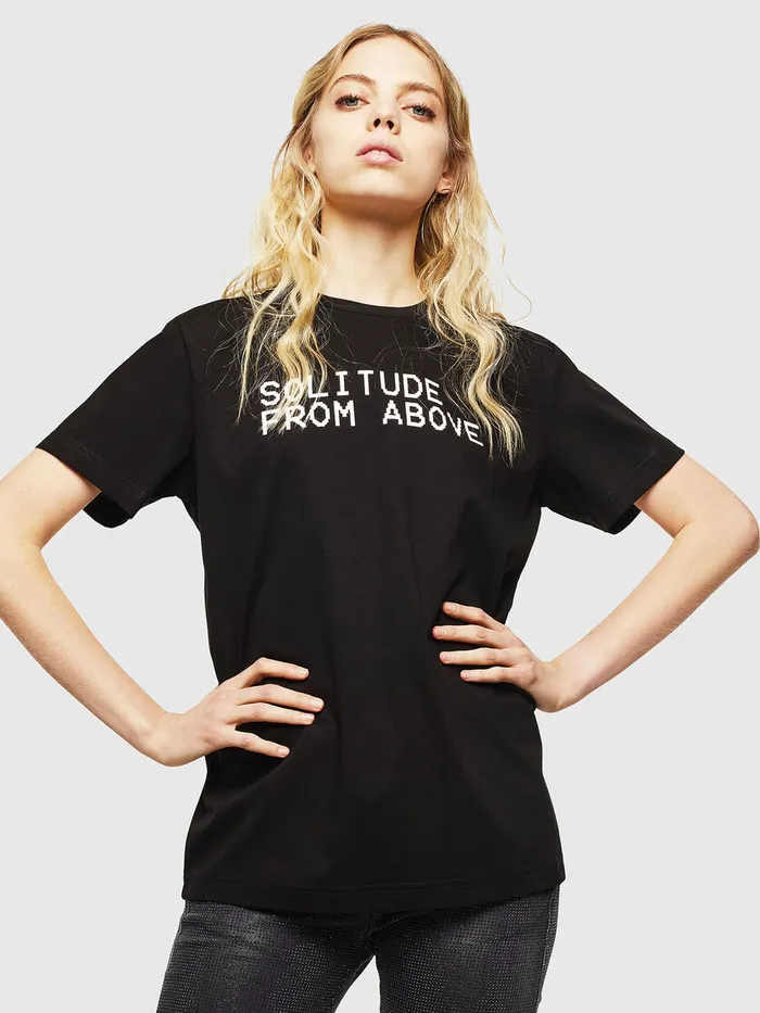 Diesel Tshirts Mens TDIEGOJ13 Black Near Me