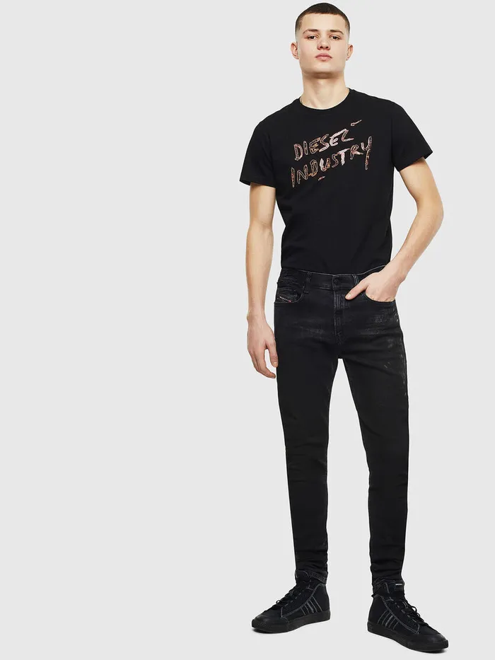 Diesel Tshirts Mens TDIEGOS15 Black Online