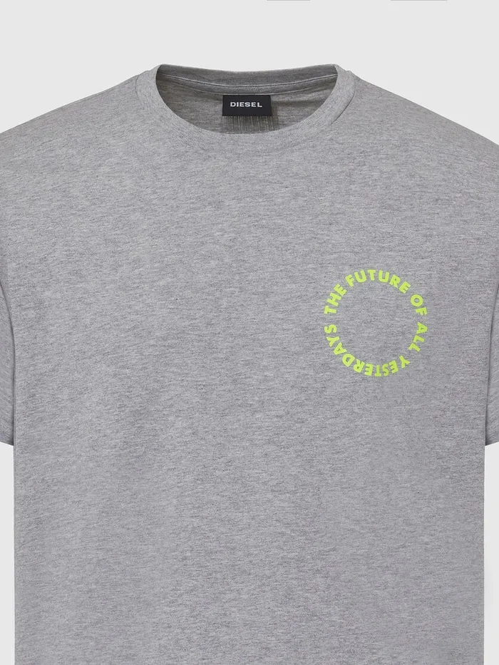Diesel Tshirts Mens TDIEGOSX46 Grey Near Me