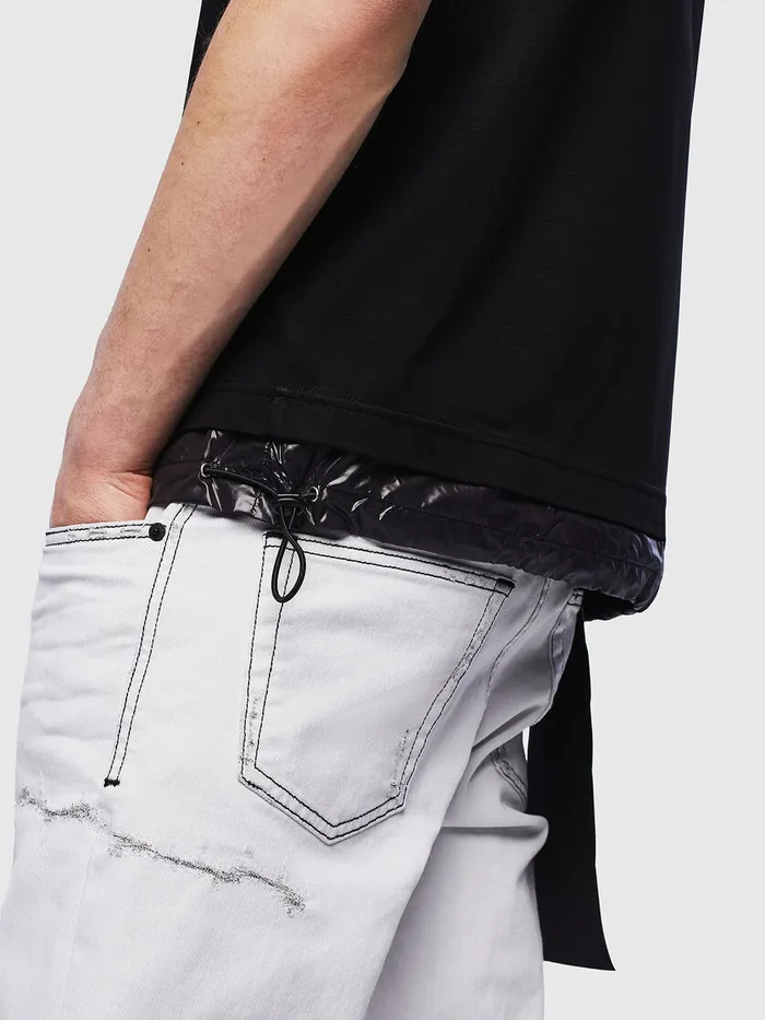 Diesel Tshirts Mens TGLASSY Black Gift 4 You