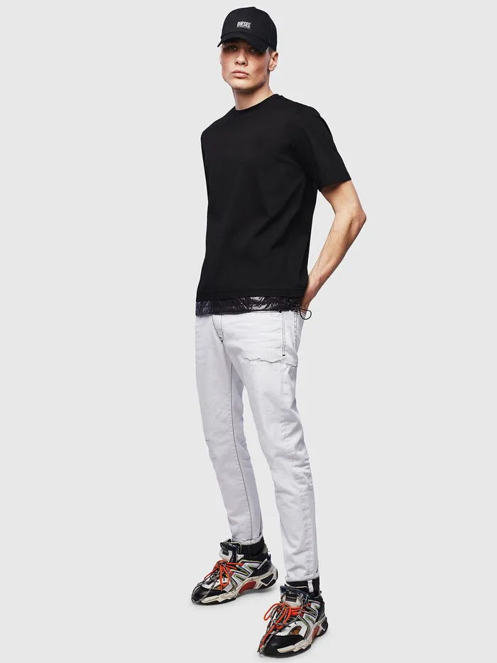 Diesel Tshirts Mens TGLASSY Black Gift 4 You