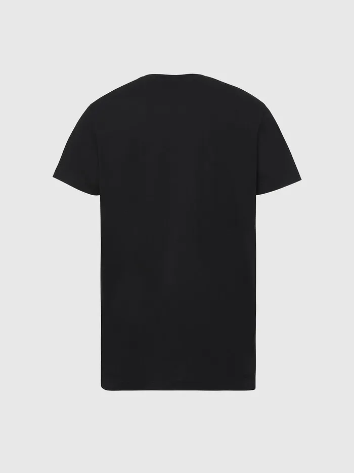 Diesel Tshirts Mens TRUBINPOCKETJ1 Black On Sale
