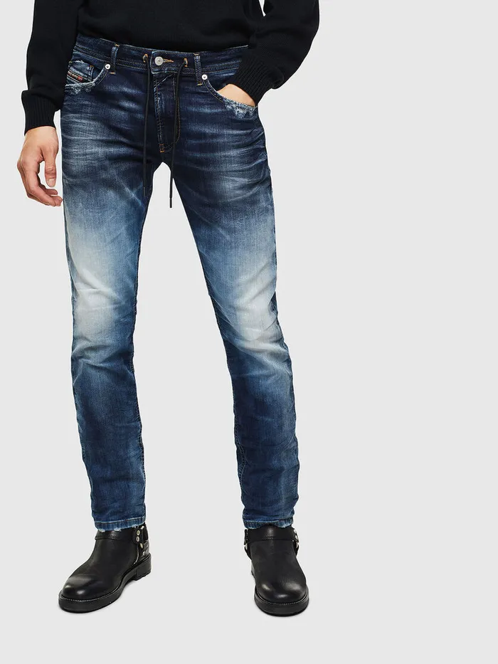 Diesel Thommer Mens Thommer JoggJeans 069KD Dark Blue Gift Ideas