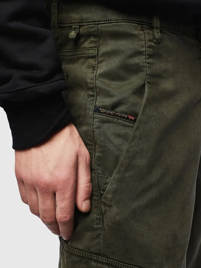 Diesel Trousers and Shorts Mens DKRETTSHORT JOGGJEANS Military Green On Sale