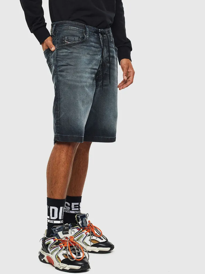 Diesel Trousers and Shorts Mens DWILLOH CB JOGGJEANS Dark Blue Gift for Friend